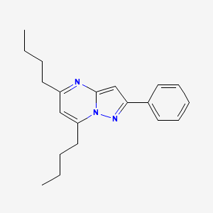 5,7-Dibutyl-2-phenylpyrazolo[1,5-a]pyrimidine