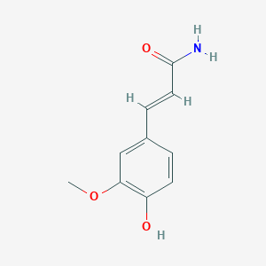 molecular formula C10H11NO3 B116590 阿魏酰胺 CAS No. 61012-31-5