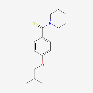 [4-(2-Methylpropoxy)phenyl](piperidin-1-yl)methanethione