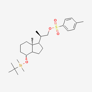Toluene-4-sulfonic acid2-[4-(tert-butyl-dimethyl-silanyloxy)-7a-methyl-octahydro-inden-1-yl]-propyl