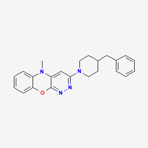 3-(4-benzylpiperidin-1-yl)-5-methyl-5H-pyridazino[3,4-b][1,4]benzoxazine