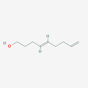 molecular formula C13H26N3O18P3 B1165976 4,8-Nonadien-1-ol CAS No. 100606-76-6
