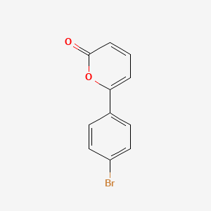 6-(4-bromophenyl)-2H-pyran-2-one