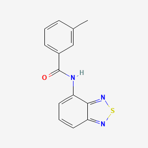 N-(2,1,3-benzothiadiazol-4-yl)-3-methylbenzamide