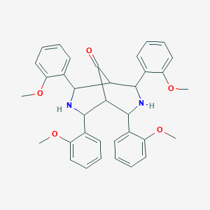 2,4,6,8-Tetrakis(2-methoxyphenyl)-3,7-diazabicyclo[3.3.1]nonan-9-one