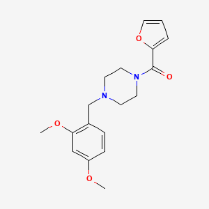 [4-(2,4-Dimethoxybenzyl)piperazin-1-yl](furan-2-yl)methanone