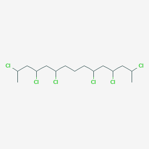 molecular formula C18H18O4 B1166040 Chloroalkanes C14-17 CAS No. 85535-85-9
