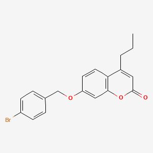 7-[(4-bromobenzyl)oxy]-4-propyl-2H-chromen-2-one