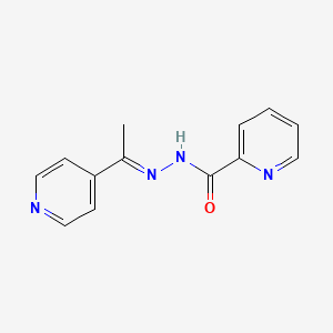 N'-[(1E)-1-(pyridin-4-yl)ethylidene]pyridine-2-carbohydrazide