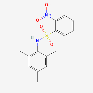 2-nitro-N-(2,4,6-trimethylphenyl)benzenesulfonamide