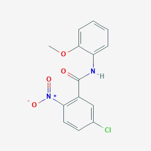 5-chloro-N-(2-methoxyphenyl)-2-nitrobenzamide