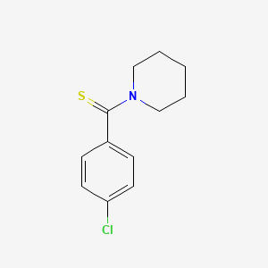 (4-Chlorophenyl)(piperidin-1-yl)methanethione