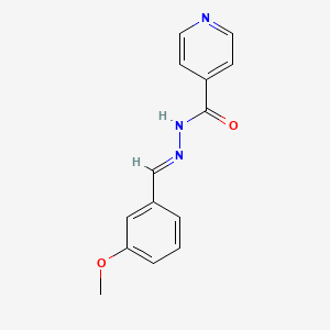 N'-(3-methoxybenzylidene)isonicotinohydrazide