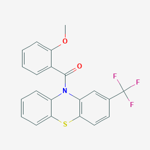 10-(2-methoxybenzoyl)-2-(trifluoromethyl)-10H-phenothiazine