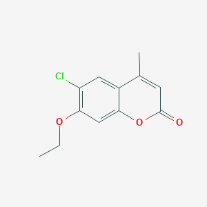 6-Chloro-7-ethoxy-4-methyl-chromen-2-one