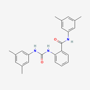 N-(3,5-Dimethylphenyl)-2-{[(3,5-dimethylphenyl)carbamoyl]amino}benzamide