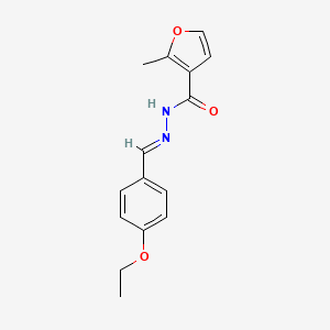 N'-[(E)-(4-ethoxyphenyl)methylidene]-2-methylfuran-3-carbohydrazide