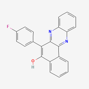 6-(4-Fluorophenyl)benzo[a]phenazin-5-ol