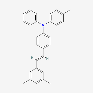 molecular formula C7H15NO2 B1166226 4-(3,5-Dimethylstyryl)-N-phenyl-N-(4-methylphenyl)aniline CAS No. 102667-39-0