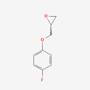 molecular formula C9H9FO2 B1166232 (R)-2-((4-Fluorophenoxy)methyl)oxirane CAS No. 108648-25-5