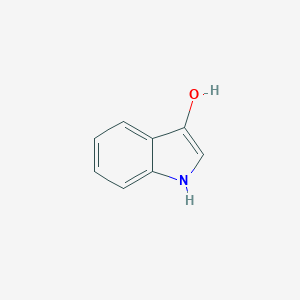 molecular formula C8H7NO B116627 1H-吲哚-3-醇 CAS No. 480-93-3