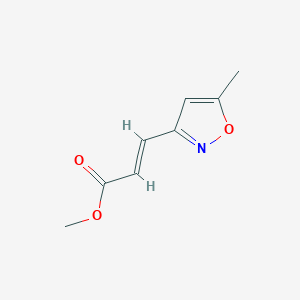 Methyl 3-(5-methylisoxazol-3-yl)acrylate