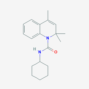 N-cyclohexyl-2,2,4-trimethylquinoline-1(2H)-carboxamide