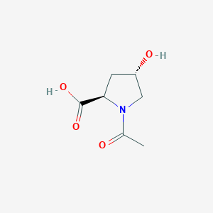(2R,4S)-1-acetyl-4-hydroxypyrrolidine-2-carboxylic acid