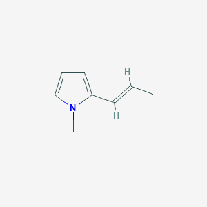 1H-Pyrrole, 1-methyl-2-(1-propen-1-yl)-