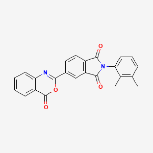 2-(2,3-dimethylphenyl)-5-(4-oxo-4H-3,1-benzoxazin-2-yl)-1H-isoindole-1,3(2H)-dione