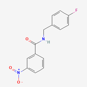 N-(4-fluorobenzyl)-3-nitrobenzamide