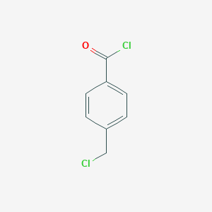 molecular formula C8H6Cl2O B116642 4-(氯甲基)苯甲酰氯 CAS No. 876-08-4