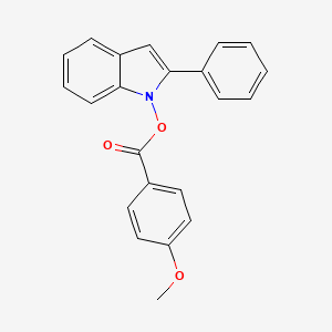 2-Phenylindolyl 4-methoxybenzoate