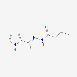 N'-((1H-Pyrrol-2-yl)methylene)butyrohydrazide