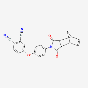 4-[4-(1,3-dioxo-1,3,3a,4,7,7a-hexahydro-2H-4,7-methanoisoindol-2-yl)phenoxy]benzene-1,2-dicarbonitrile