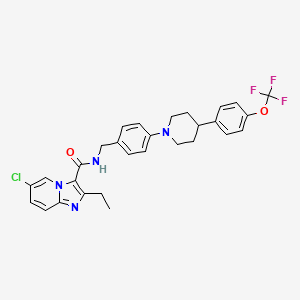 molecular formula C29H28ClF3N4O2 B1166443 Telacebec CAS No. 1334719-95-7