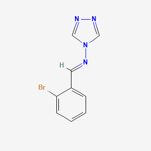 N-[(E)-(2-bromophenyl)methylidene]-4H-1,2,4-triazol-4-amine