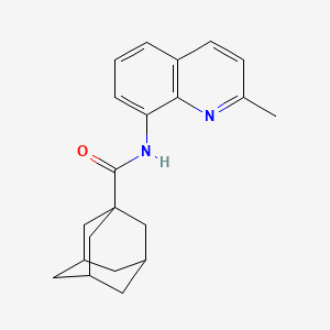 N-(2-methylquinolin-8-yl)adamantane-1-carboxamide