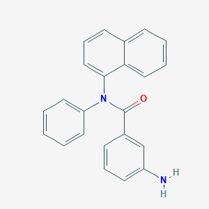 3-amino-N-(naphthalen-1-yl)-N-phenylbenzamide