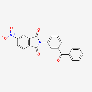 5-nitro-2-[3-(phenylcarbonyl)phenyl]-1H-isoindole-1,3(2H)-dione