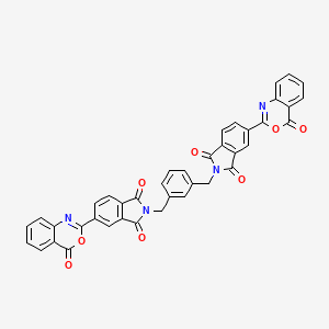 2,2'-(benzene-1,3-diyldimethanediyl)bis[5-(4-oxo-4H-3,1-benzoxazin-2-yl)-1H-isoindole-1,3(2H)-dione]