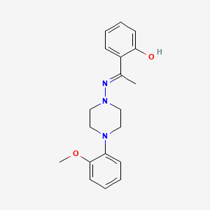 2-{1-[4-(2-Methoxy-phenyl)-piperazin-1-ylimino]-ethyl}-phenol