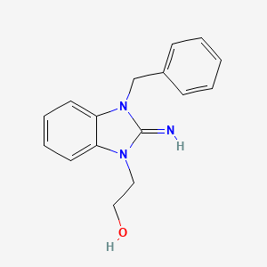 2-(3-Benzyl-2-imino-2,3-dihydro-benzoimidazol-1-yl)-ethanol