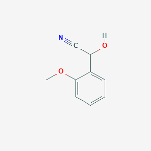 molecular formula C9H9NO2 B1166579 2-Hydroxy-2-(2-methoxyphenyl)acetonitrile CAS No. 121985-99-7