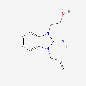 2-(3-Allyl-2-imino-2,3-dihydro-benzoimidazol-1-yl)-ethanol