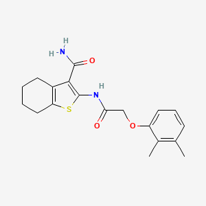 2-{[(2,3-Dimethylphenoxy)acetyl]amino}-4,5,6,7-tetrahydro-1-benzothiophene-3-carboxamide