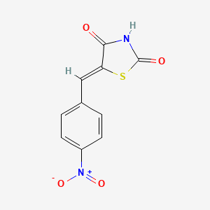 (5Z)-5-[(4-nitrophenyl)methylidene]-1,3-thiazolidine-2,4-dione