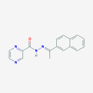 N'-(1-(2-Naphthyl)ethylidene)-2-pyrazinecarbohydrazide