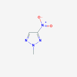 molecular formula C3H4N4O2 B1166732 2-Methyl-4-nitro-2H-1,2,3-triazole CAS No. 109299-61-8