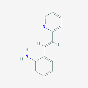 molecular formula C11H21NO3S B1166733 2-(2-Aminostyryl)pyridine CAS No. 105376-41-8